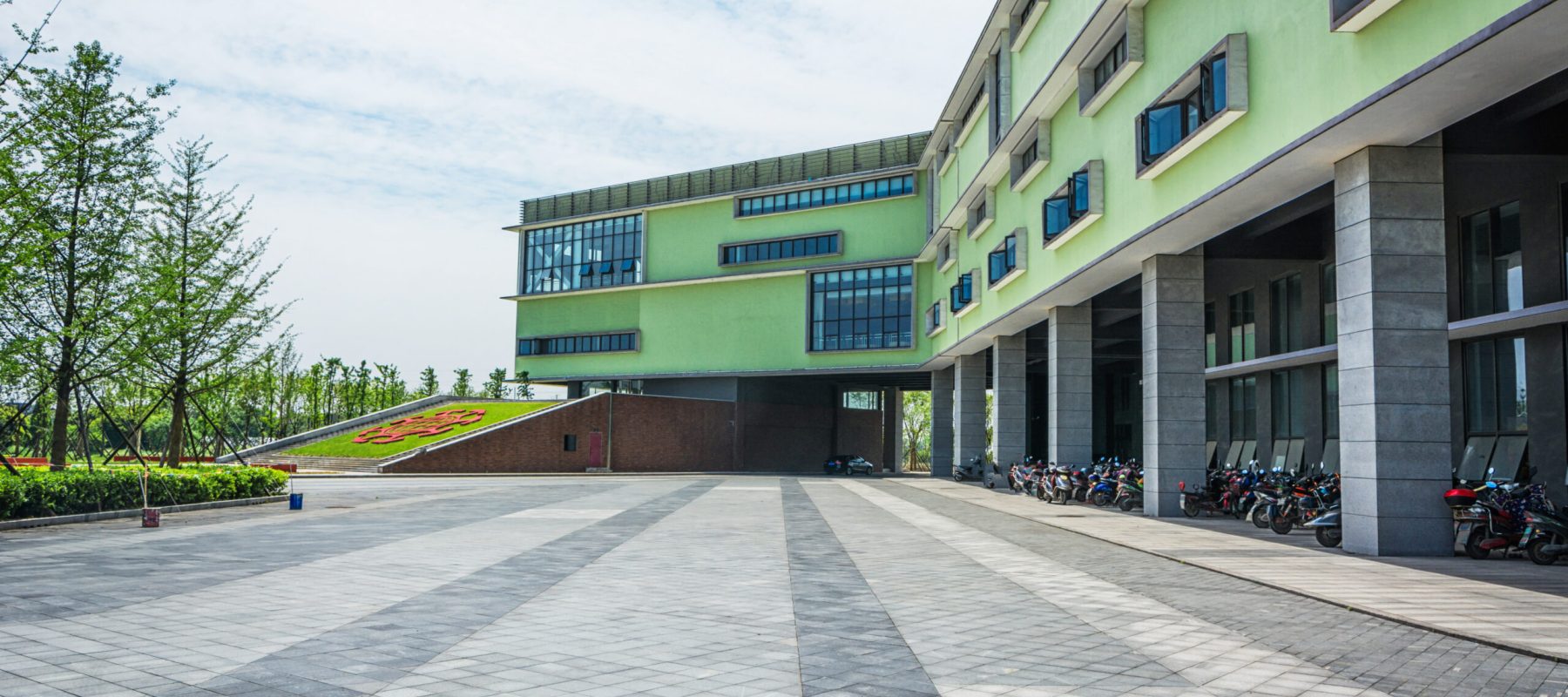 low-rise building